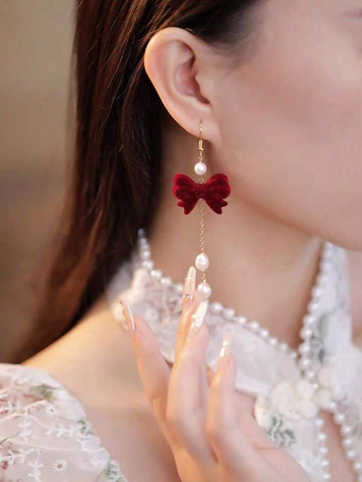Marly beauty bow earrings