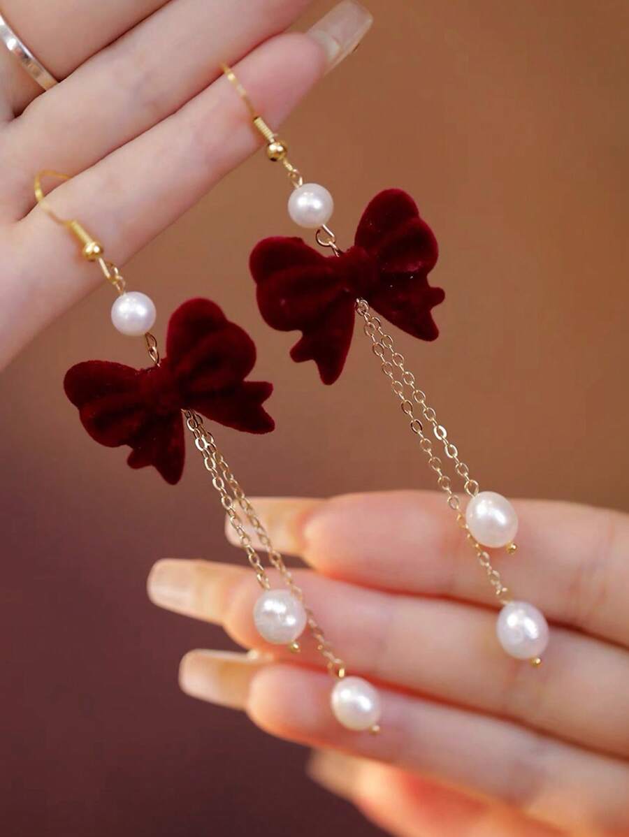 Marly beauty bow earrings