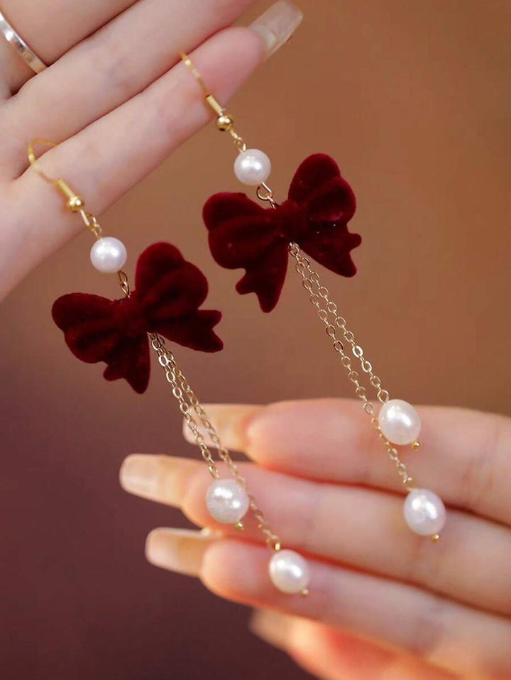 Marly beauty bow earrings