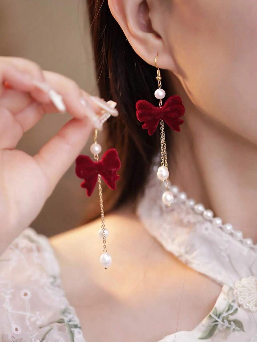 Marly beauty bow earrings