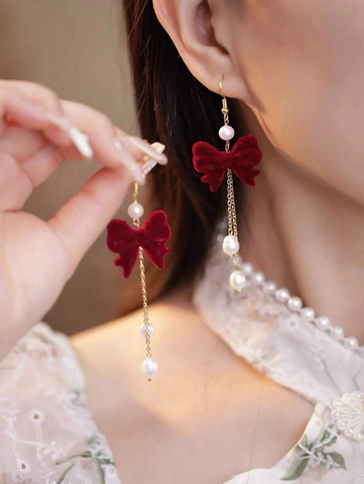 Marly beauty bow earrings