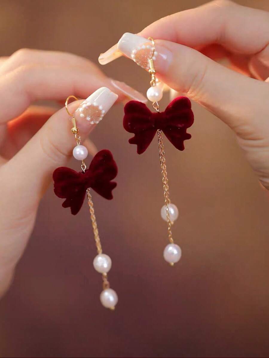 Marly beauty bow earrings