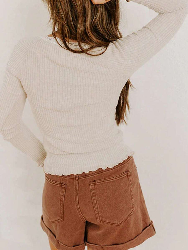 Kristie beige top