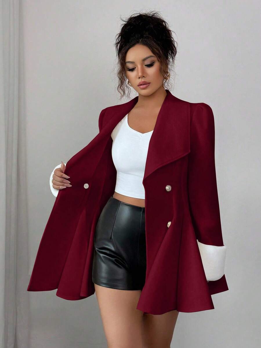Amalia  elegant wool coat