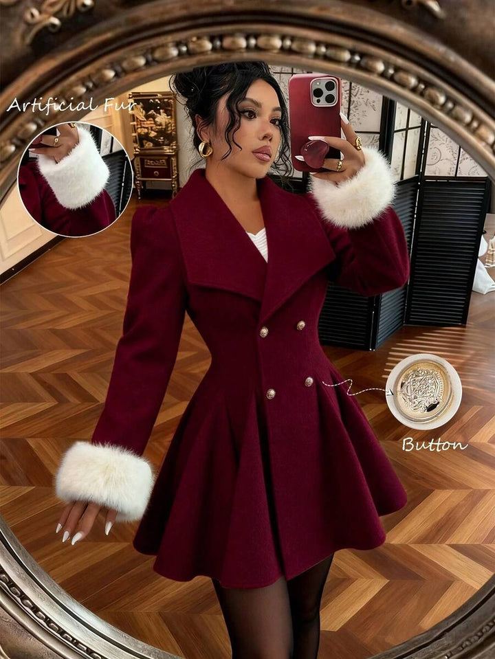 Amalia  elegant wool coat