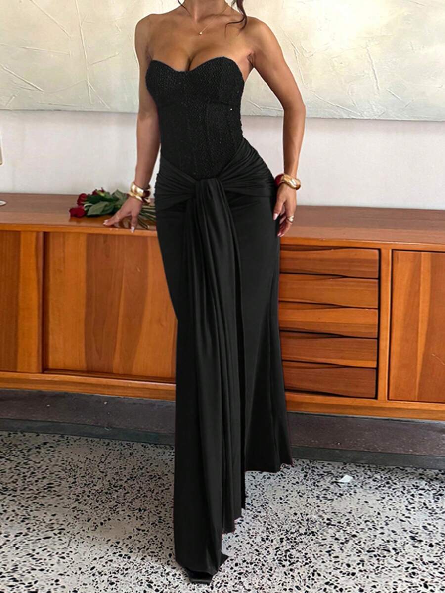 Steffi bordeaux dress