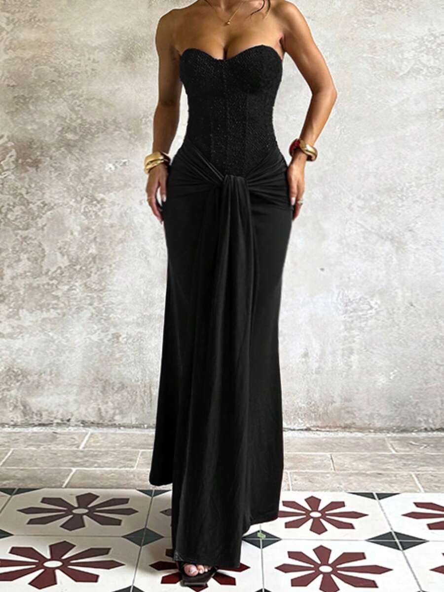 Steffi bordeaux dress