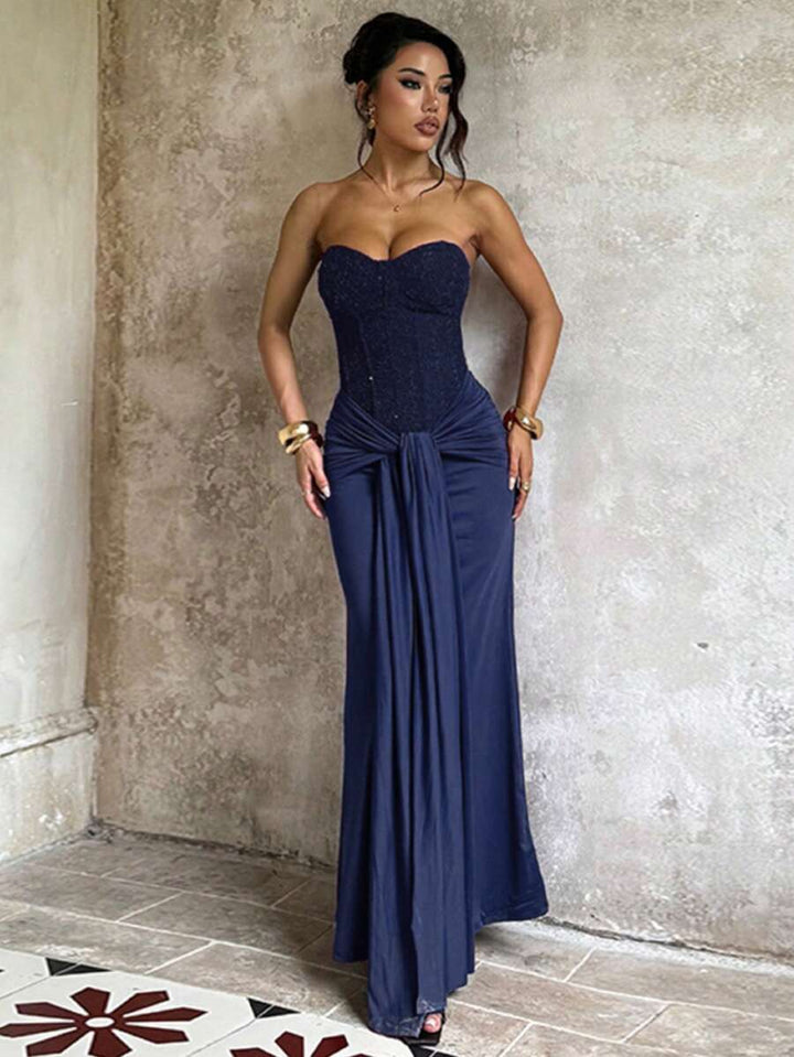 Steffi bordeaux dress
