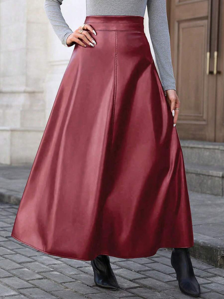 Lillie flared long skirt