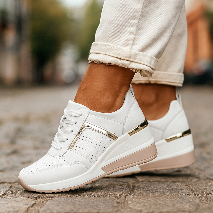 Bianca – Sneakers con Zeppa Comode