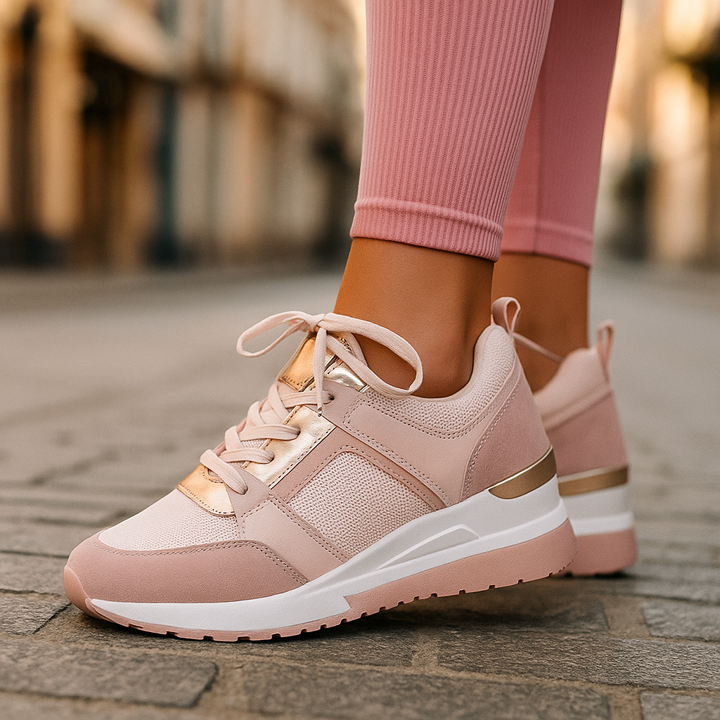 Bianca – Sneakers con Zeppa Comode