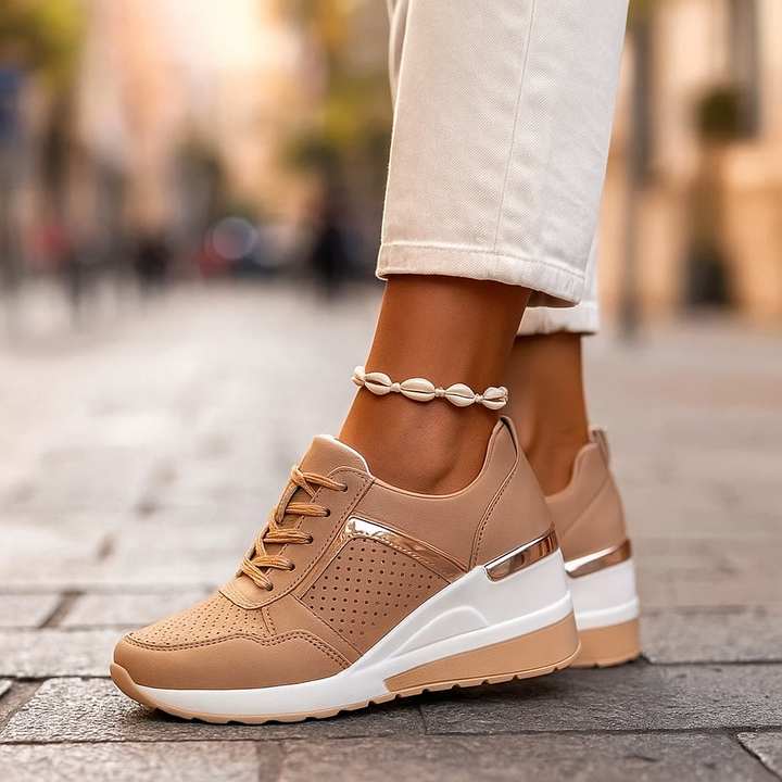 Bianca – Sneakers con Zeppa Comode