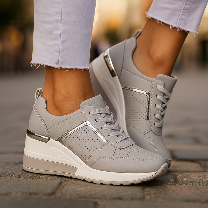 Bianca – Sneakers con Zeppa Comode