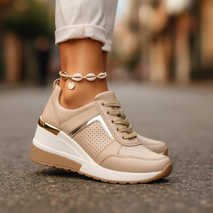 Bianca – Sneakers con Zeppa Comode