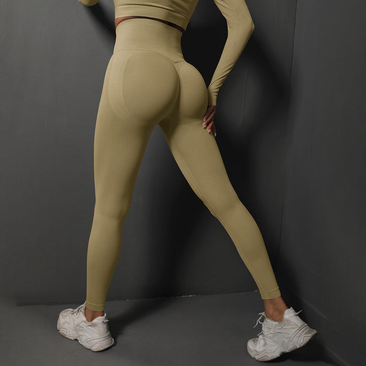 Amely -  Seamless High-Waist Sports Leggings