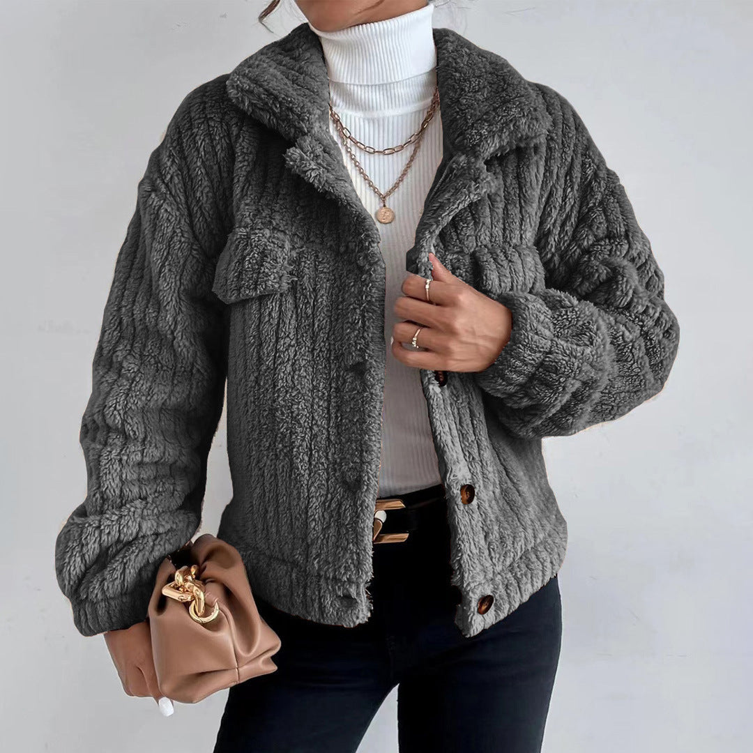 Amelia - Elegant Coat with Pockets