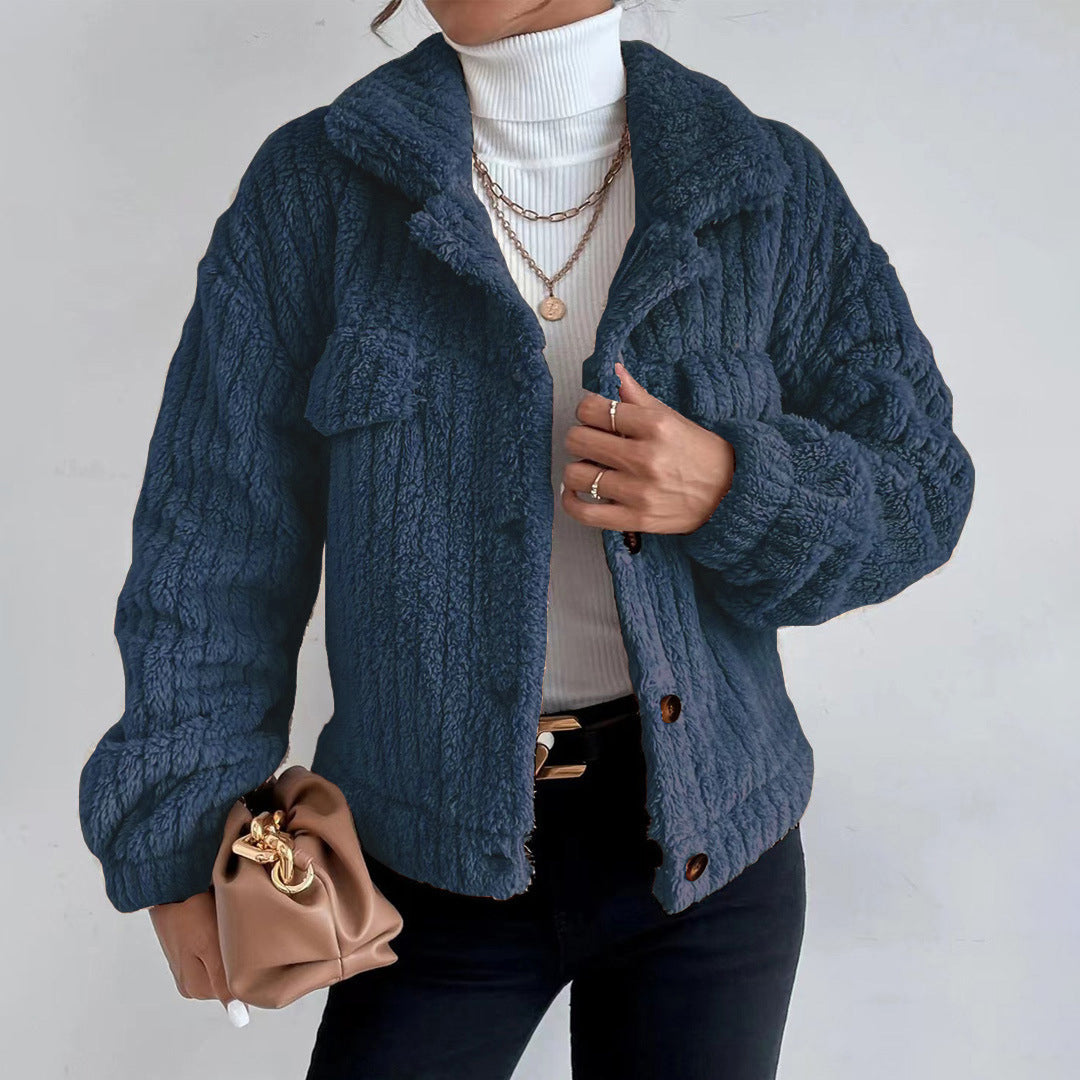 Amelia - Elegant Coat with Pockets
