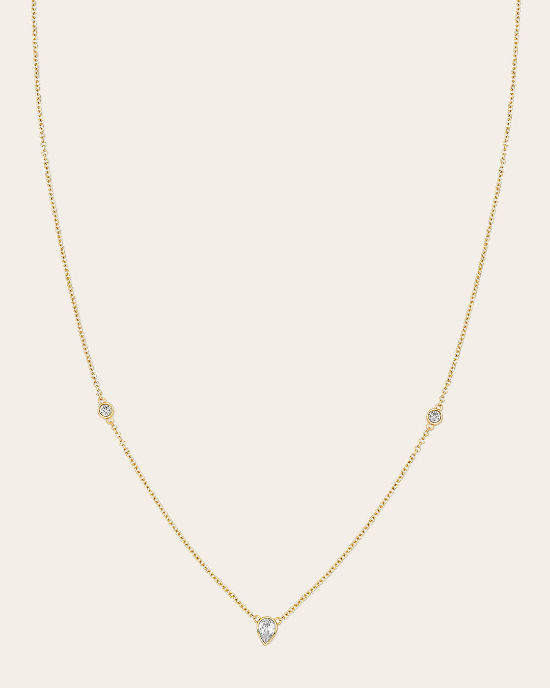 Aurora gold plated chain