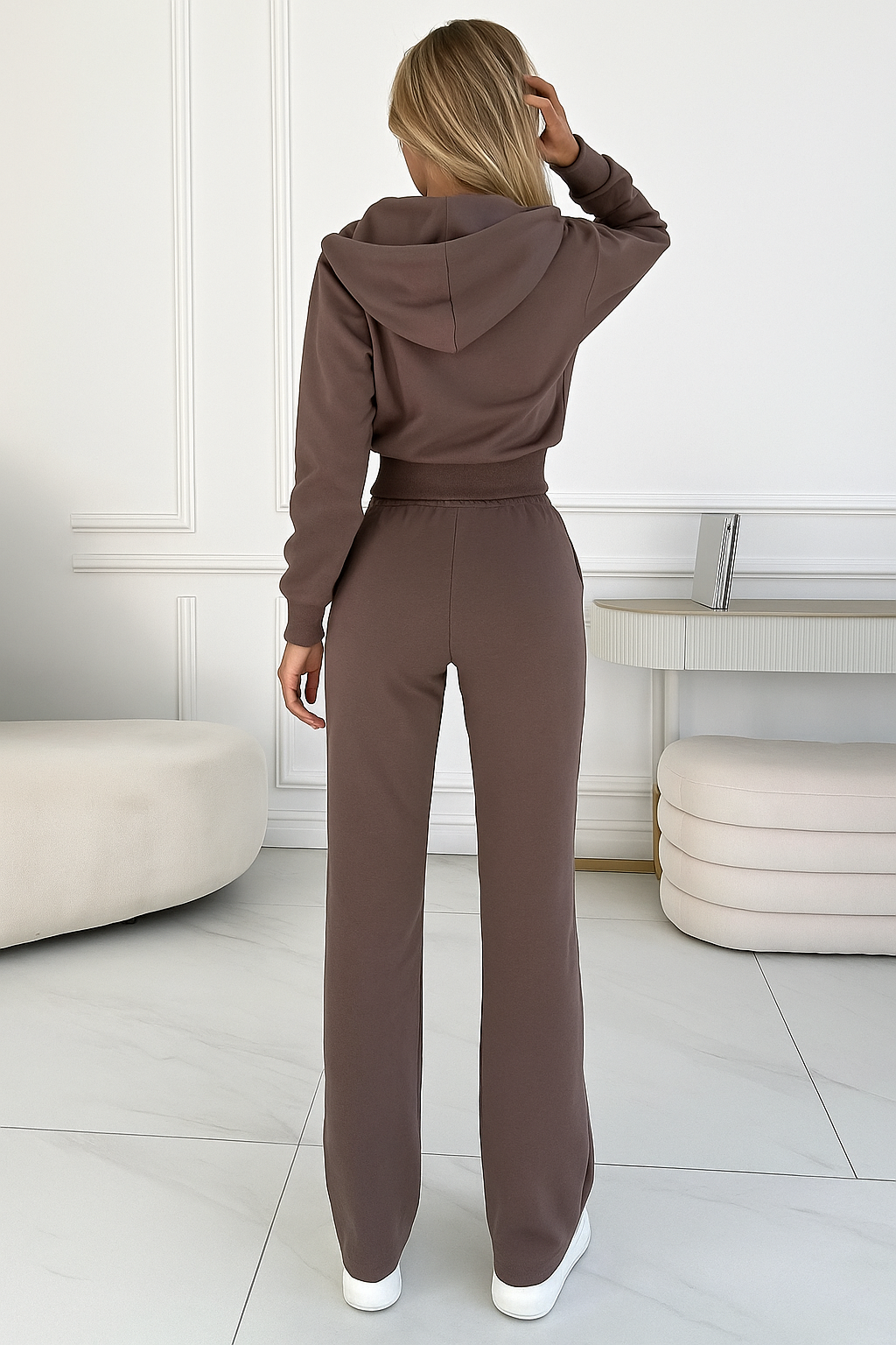 Grace Comfortable Tracksuit with Zipper and Hood