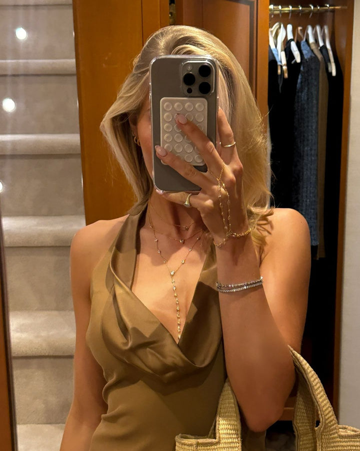 Aurora gold plated chain