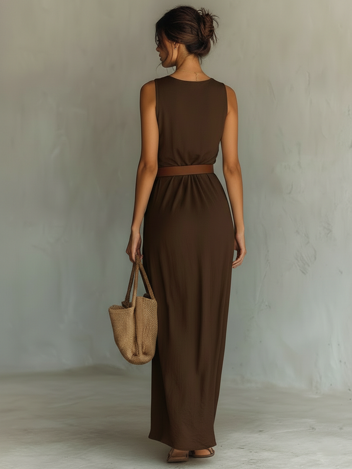 Anna - Sleeveless Maxi Dress