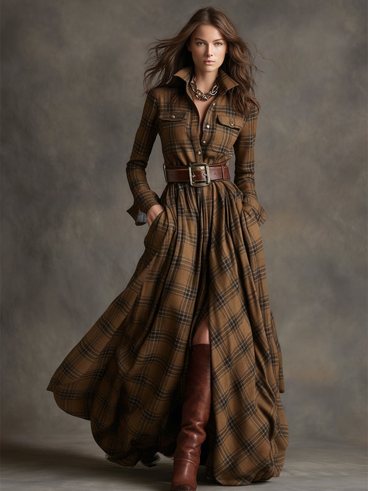 Mandy | Belt Shirt Dress