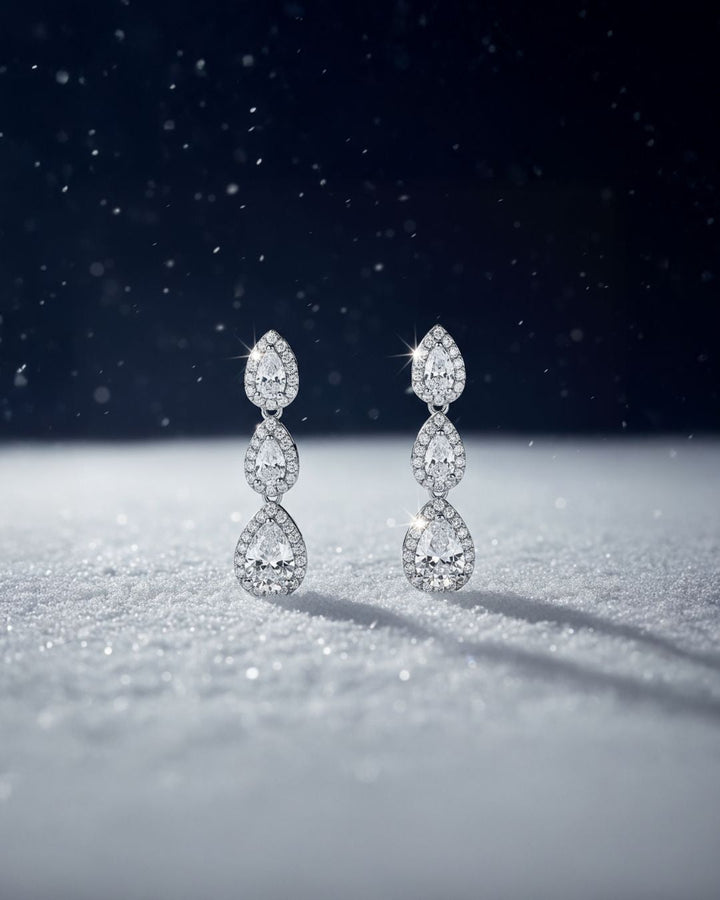 Faylinn earrings silver plated