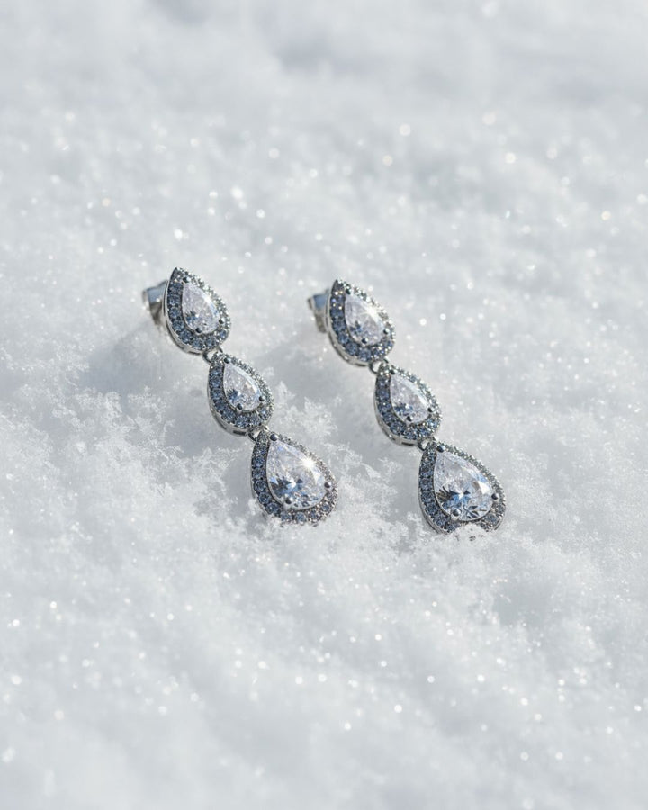 Faylinn earrings silver plated