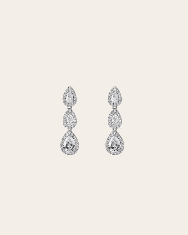 Faylinn earrings silver plated