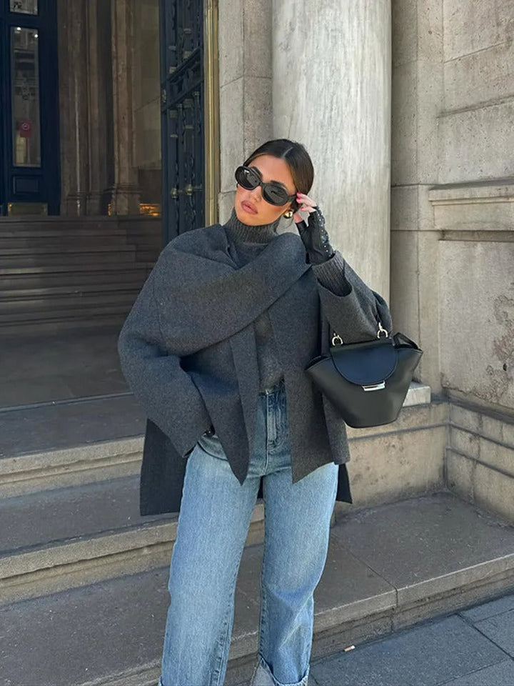 Kallista - Elegant Coat Top
