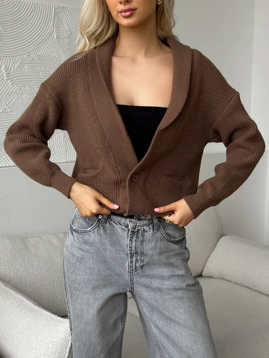 Dulcira - Cardigan da donna morbido e confortevole