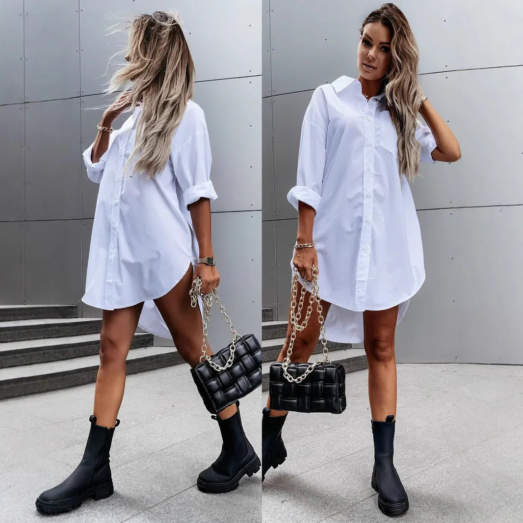 Lucia – Effortless Chic Shirt Dress
