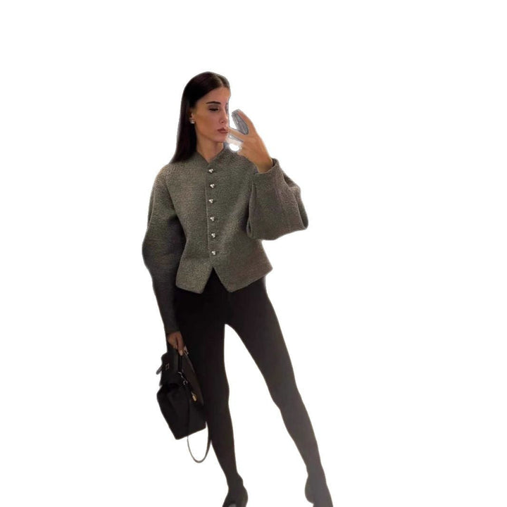 Dulcira - Stylish Wool Blend Jacket