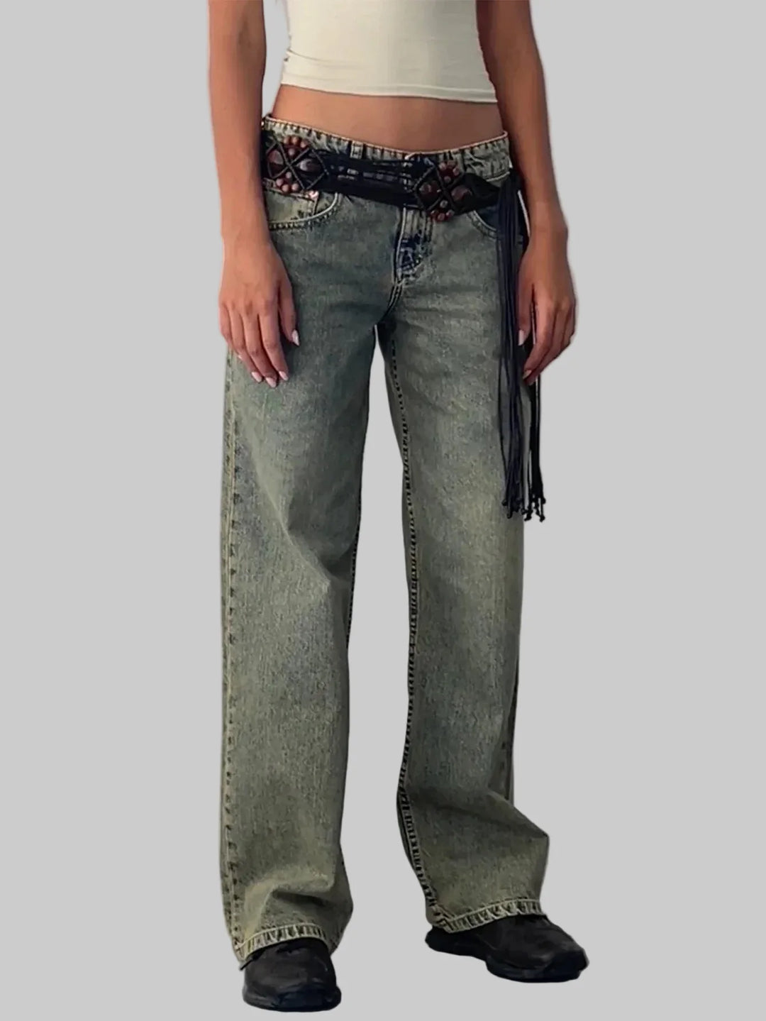 Sofia - Casual Baggy Jeans