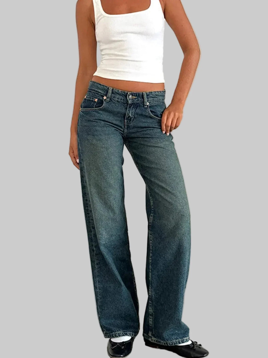 Sofia - Casual Baggy Jeans