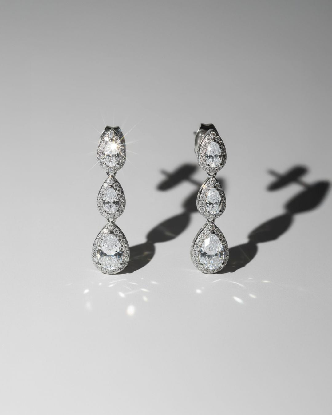Faylinn earrings silver plated