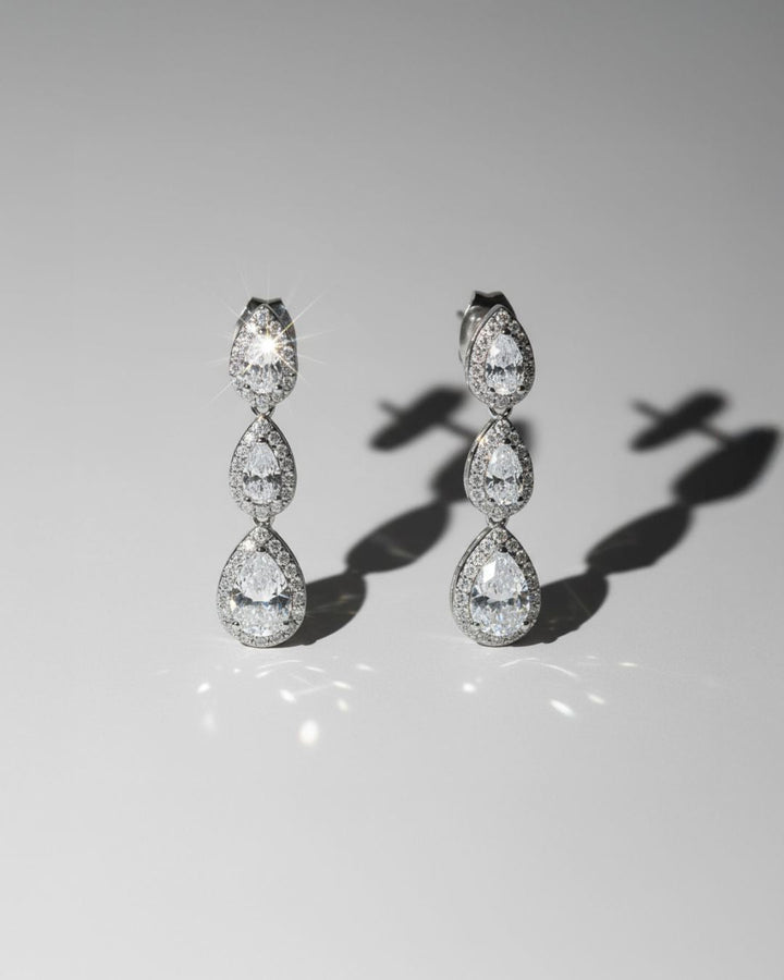Faylinn earrings silver plated