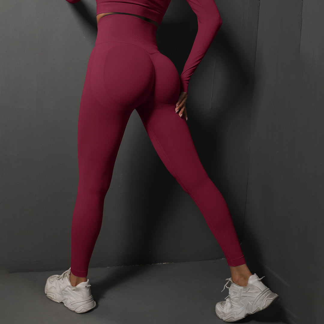 Amely -  Seamless High-Waist Sports Leggings