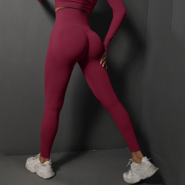 Amely -  Seamless High-Waist Sports Leggings