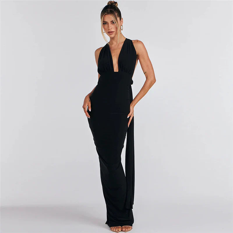 Summer Fashion: Tie-Back Slim Dress