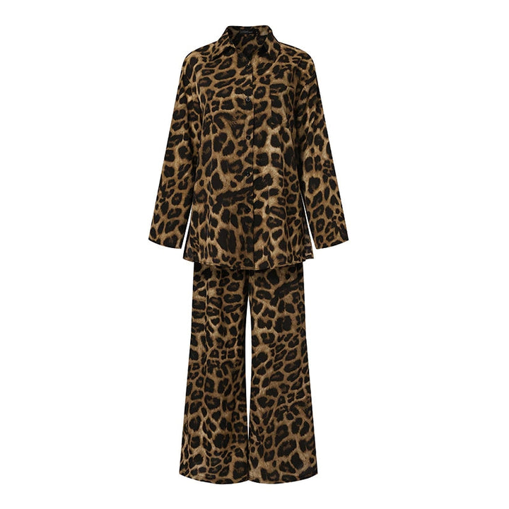 Christina leopard set