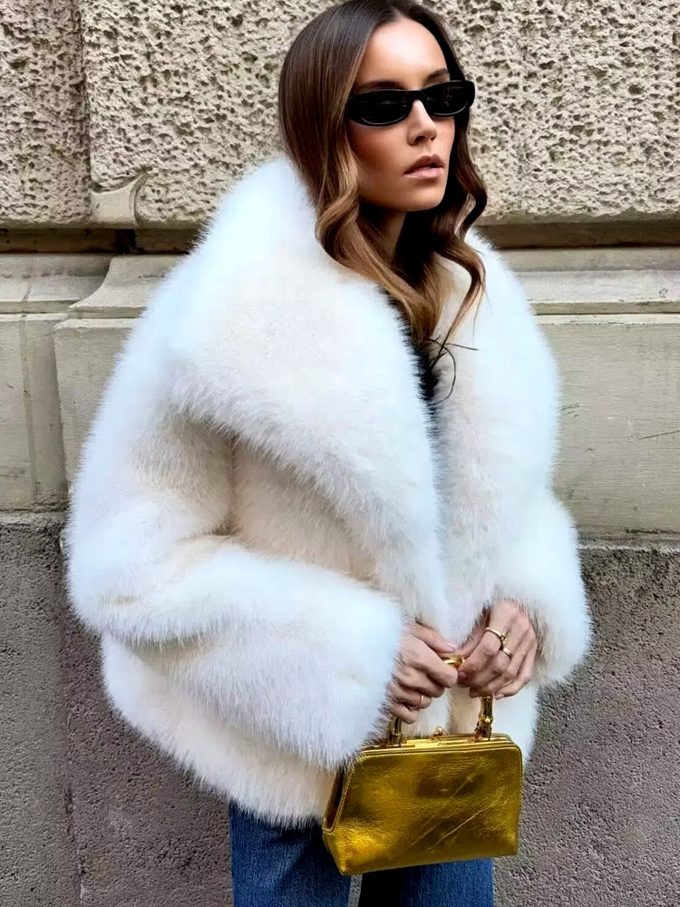 Sue fluffy jacket