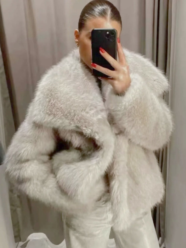 Sue fluffy jacket