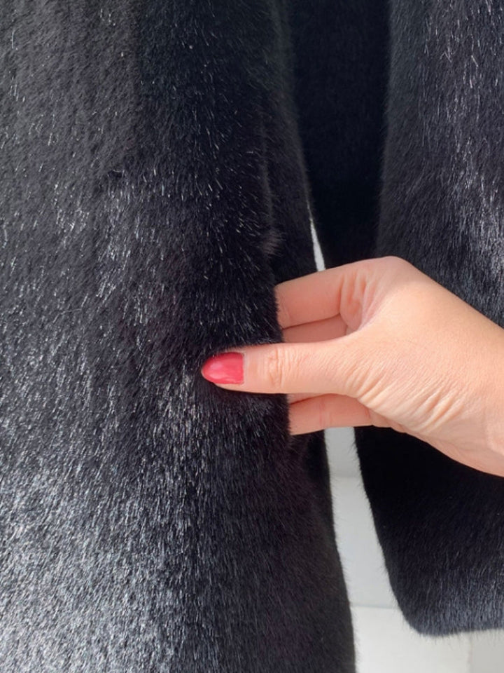 Dana fluffy soft coat