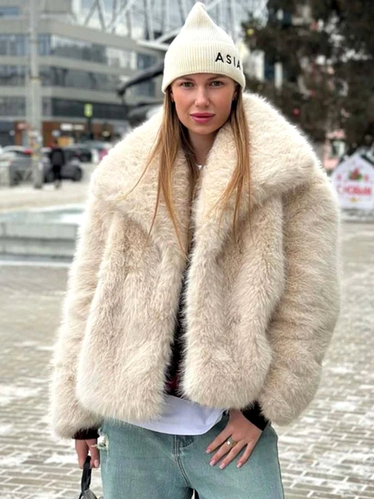 Sue fluffy jacket