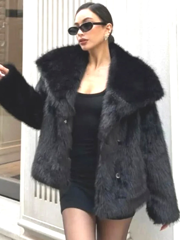 Sue fluffy jacket