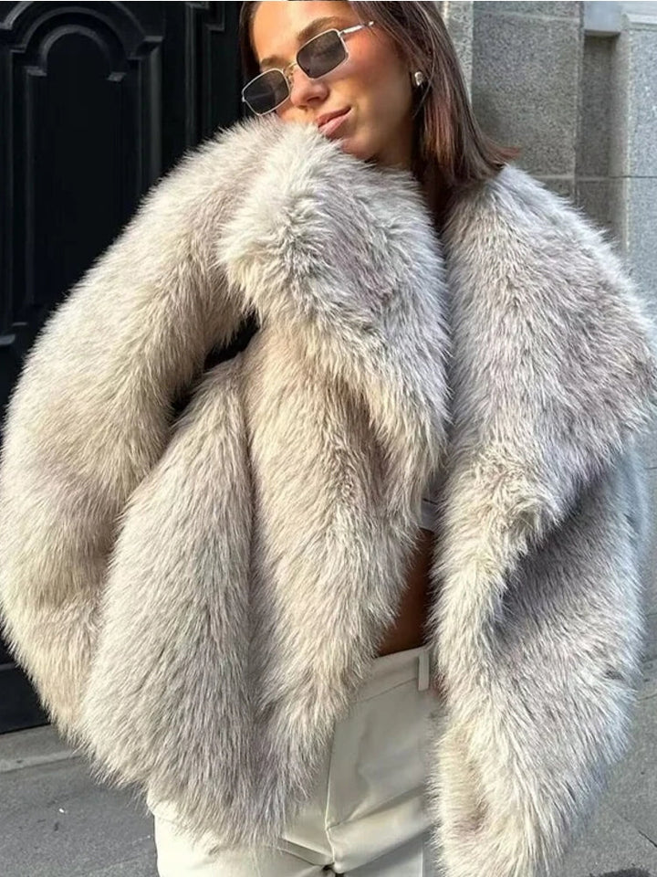 Sue fluffy jacket