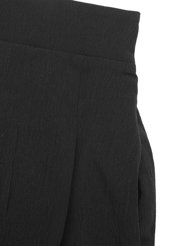 Grace style pleated shorts