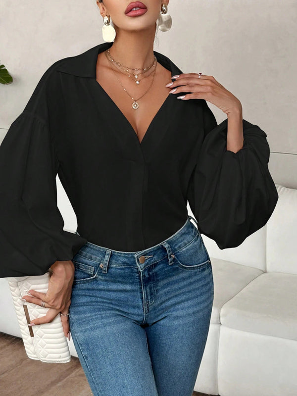 Linn Puff-Sleeved Top