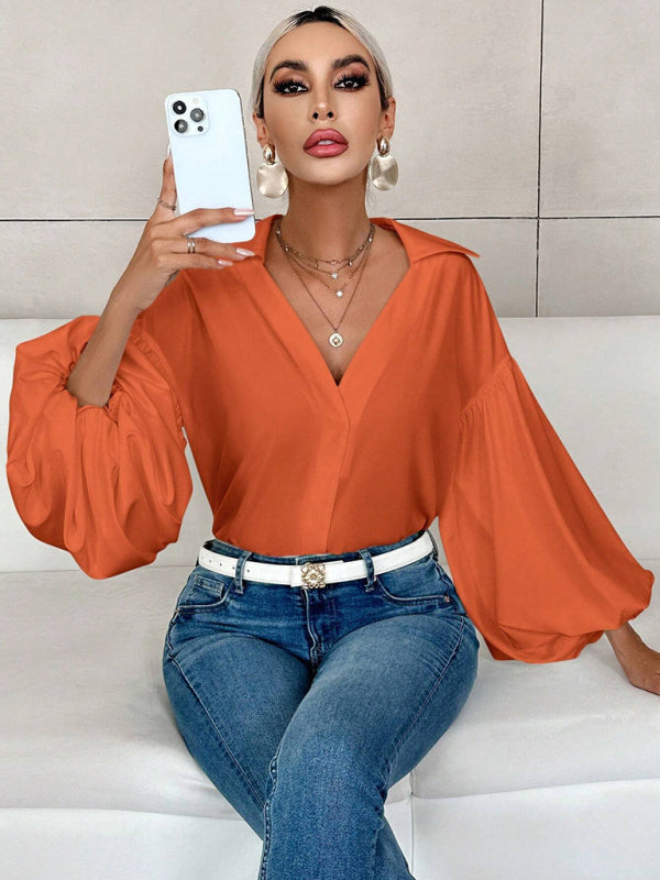 Linn Puff-Sleeved Top